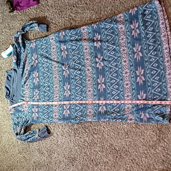 STUNNING VINTAGE ADONNA LEISUREWEAR HOUSE DRESS/MO MO - Picture 7 of 9